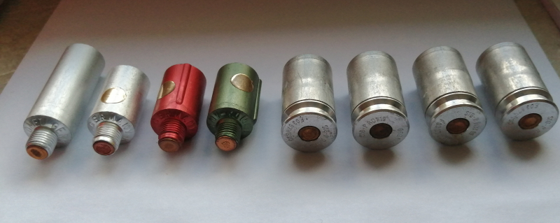 Signal Munition für H&K FHK und Comet Geräte, 19 mm und M9 x 15 mm, Sammlerstücke – Bild 2