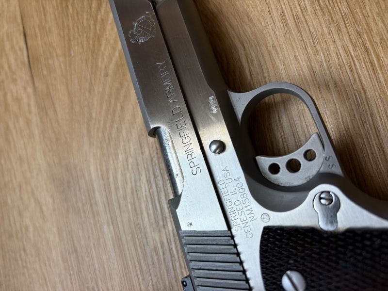 Pistole Springfield Trophy Match Kal. .45ACP 6" ++ TOP ZUSTAND ++ Waffen Haider ++ – Bild 3