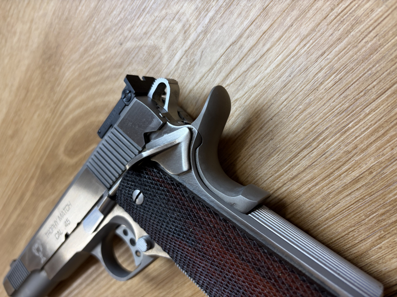 Pistole Springfield Trophy Match Kal. .45ACP 6" ++ TOP ZUSTAND ++ Waffen Haider ++ – Bild 2