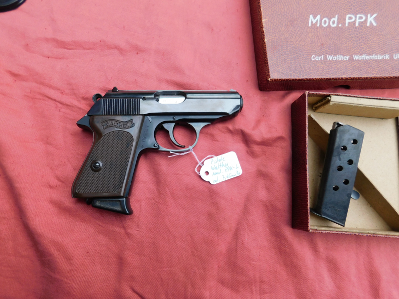 Walther PPK-L aus 1964 Kal. 7,65 Br. mit Reservemagazin und original Verpackung – Bild 2