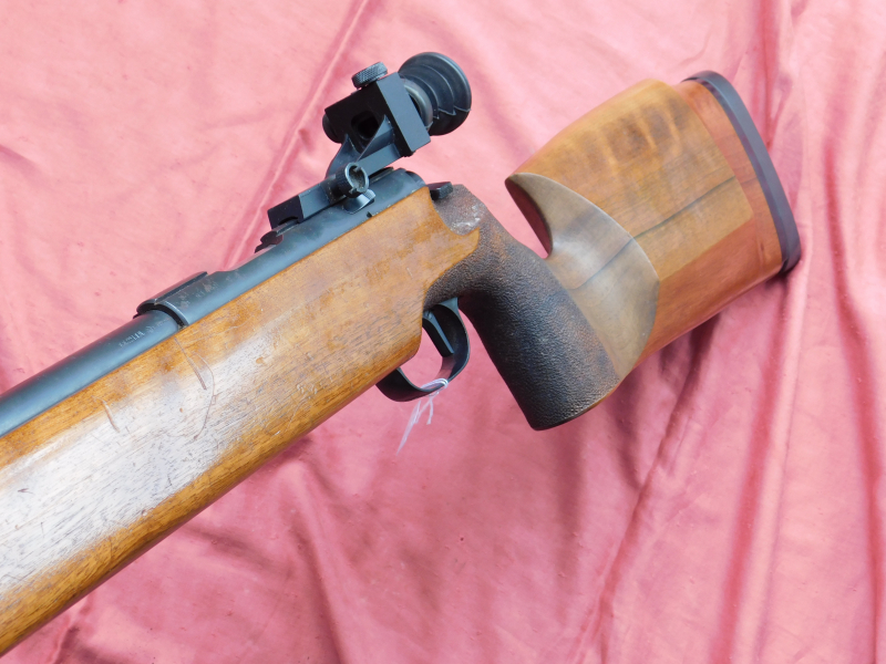 Walther KK Kal. 22 Lr, super Waffe, Walther Diopter und verstellbares Ringkorn – Bild 3