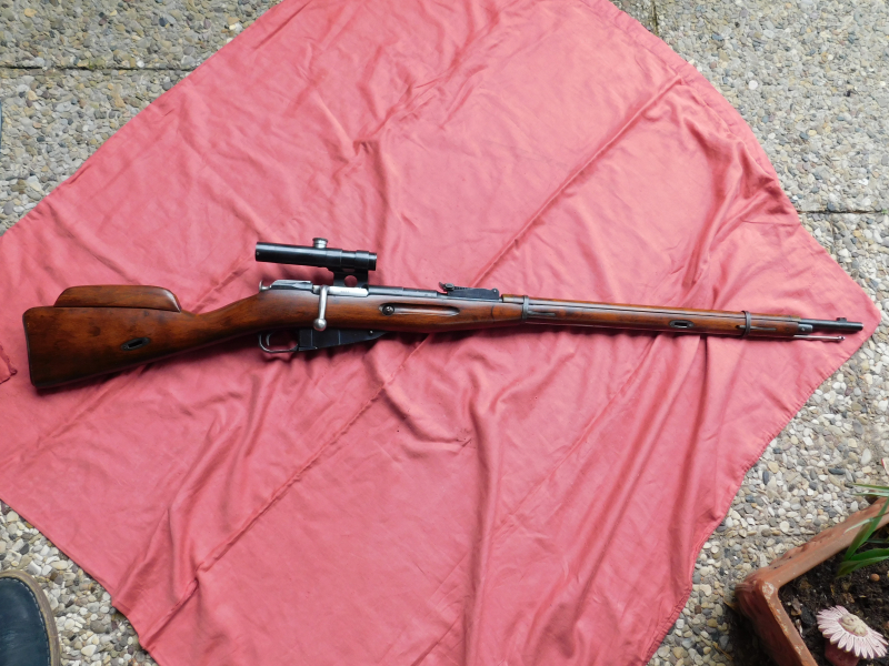 Mosin Nagant Mod. 91/30 Sniper mit ZF und Montage Kal. 7,62 x 54R, aus 1941, super Waffe – stampa 2