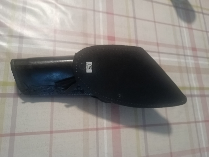 Western Holster Leder schwarz z.B. Ruger Vaquero made in Mexiko – bilde 2