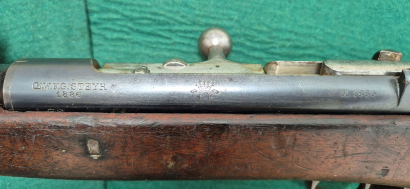 Kropatschek Steyr M1886 Gewehr – Bild 5