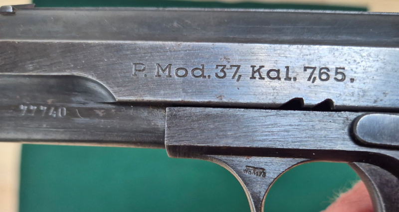 Fegyvergyar Mod. 1937 Pistole – Bild 5