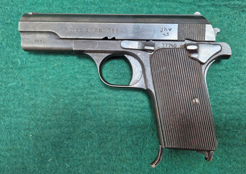 Fegyvergyar Mod. 1937 Pistole – Bild 2