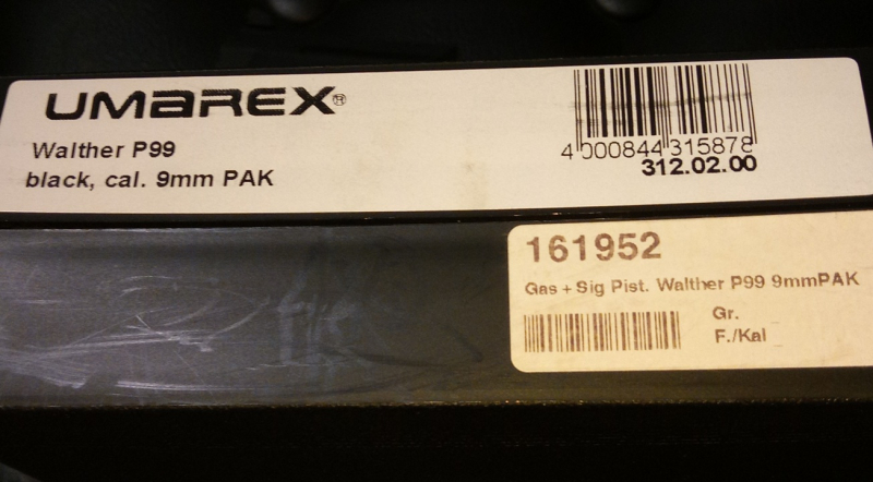 Schreckschuss-Pistole Umarex Walther P99 PTB762 – zdjęcie 5
