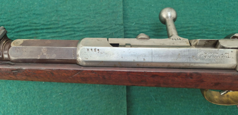 Inf.gewehr Mauser Mod. 1871 – billede 3