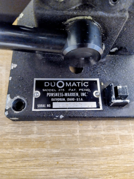 PONSNESS WARREN DUOMATIC 3 Kaliber 12 Ladepresse Wiederlader Wiederladen Wiederladepresse Munition – Bild 3