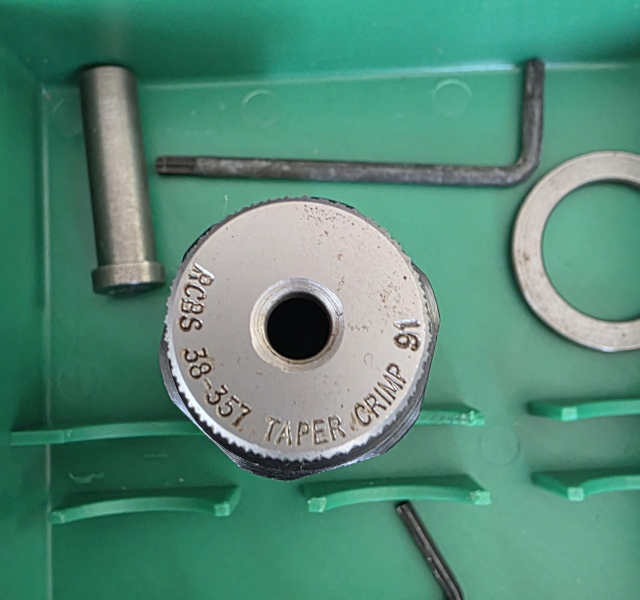 .357 Mag / .38Spl, RCBS Taper Crimp Matrize #18262 – billede 2