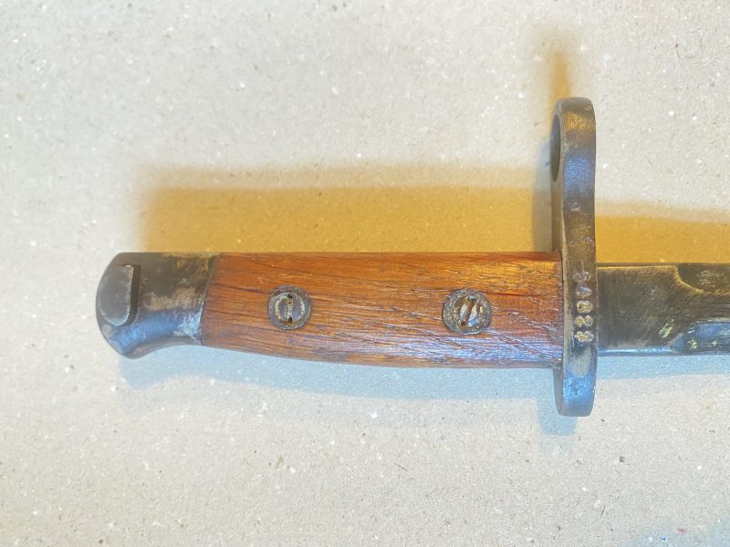 Belgisches Degenbajonett für Mausergew. 1924 / Epee Bajonett Mle1924 – Bild 3