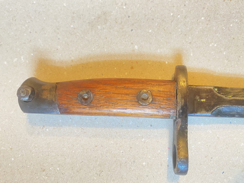 Belgisches Degenbajonett für Mausergew. 1924 / Epee Bajonett Mle1924 – Bild 4