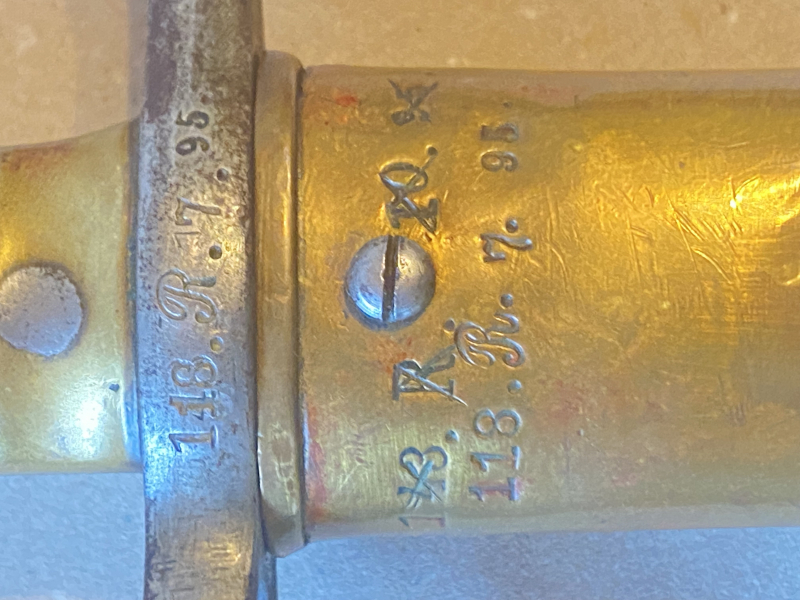 Bajonett/ Seitengewehr M71 Preußen – nuotrauka 6