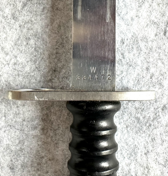 Schweizer Bajonett Mod. 1957, gebraucht, gut – obrázek 5