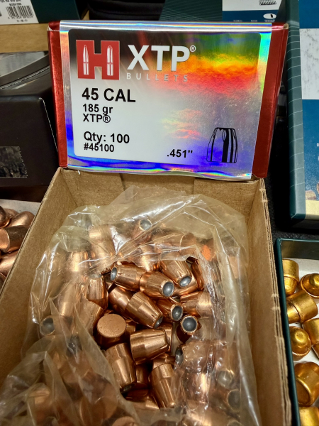 .45 ACP Auto Geschosse H&N HN Hornady XTP CamPro 185gr 230gr 200gr SWC FMJ Wiederladen – attēls 3