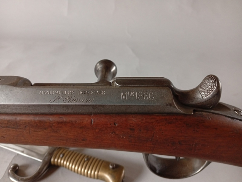 Französisches Chassepot-Infanteriegewehr Modell 1866, Krieg von 1870/71, Belagerung von Paris/Parise – nuotrauka 3