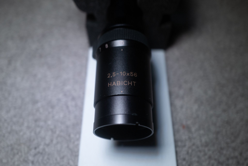 Zielfernrohr Swarovski Habicht 2,5-10x56 Absehen 4, mit orginal Blasersattelmontage – Bild 3