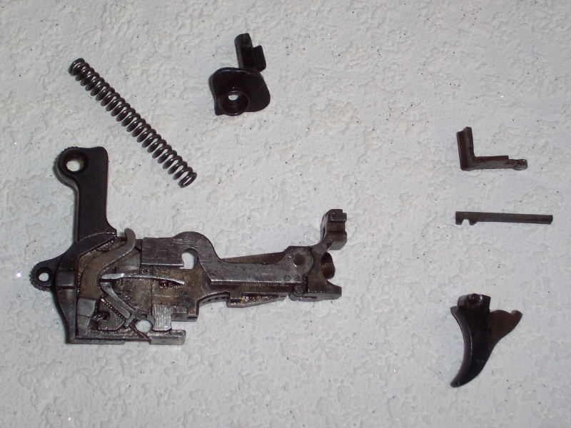 Abzugseinheit für Mauser C96 - //P38-08 – Bild 2