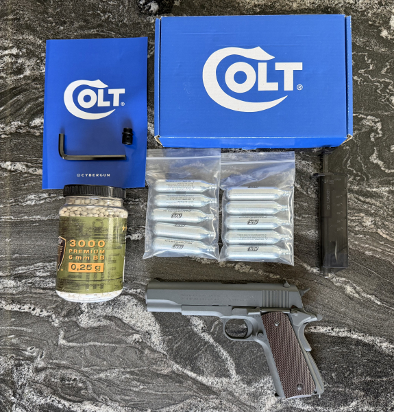 Cybergun Colt 1911 parkerized – Bild 6