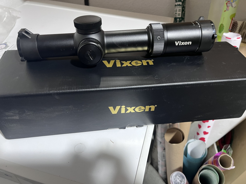 Vixen 1-8x28 LPVO Drückjagdglas Zielfernrohr Mil-Dot FFP 34mm Tube OVP – stampa 5