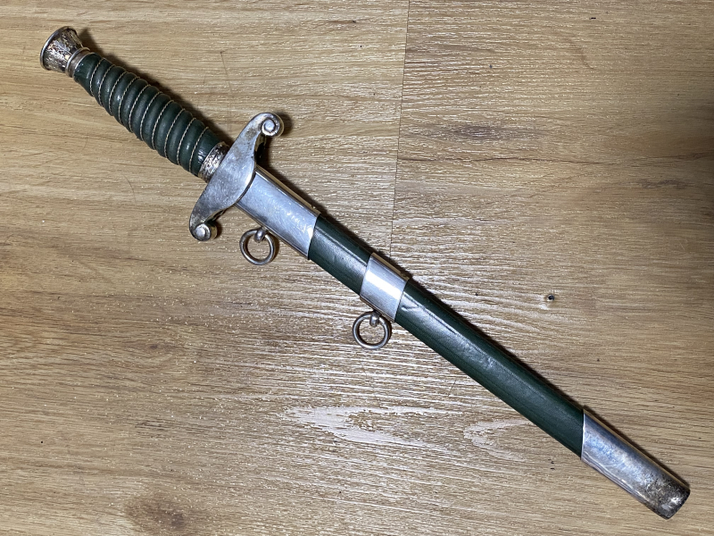 Landzoll-Offiziersdolch von F.W.Höller-Solingen – immagine 4