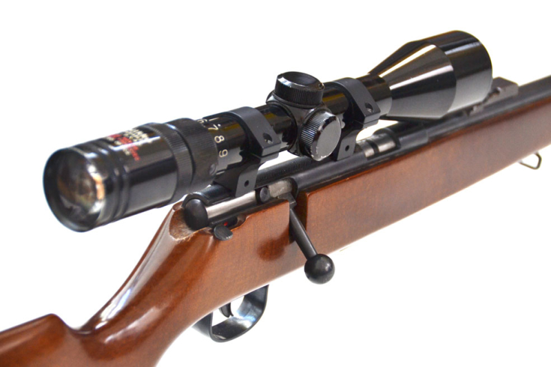 Repetierbüchse Voere Vöhrenbach Kaliber .22L.R., ZF Nikko 3-9x40, Absehen 1, 1972 – Bild 3