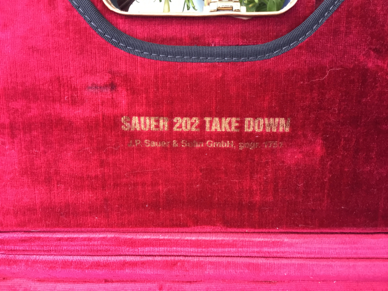 Waffenkoffer Gewehrkoffer Sauer 202 Take Down – slika 4