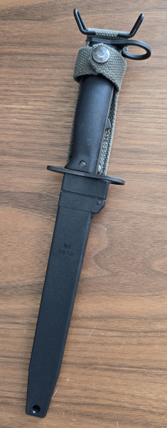 Original französisches FAMAS Bajonett – Nummerngleich (DLT 0189) – Top Zustand – Bild 3