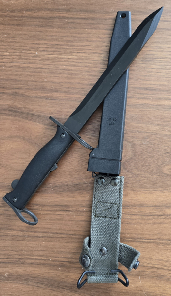 Original französisches FAMAS Bajonett – Nummerngleich (DLT 0189) – Top Zustand – Bild 5