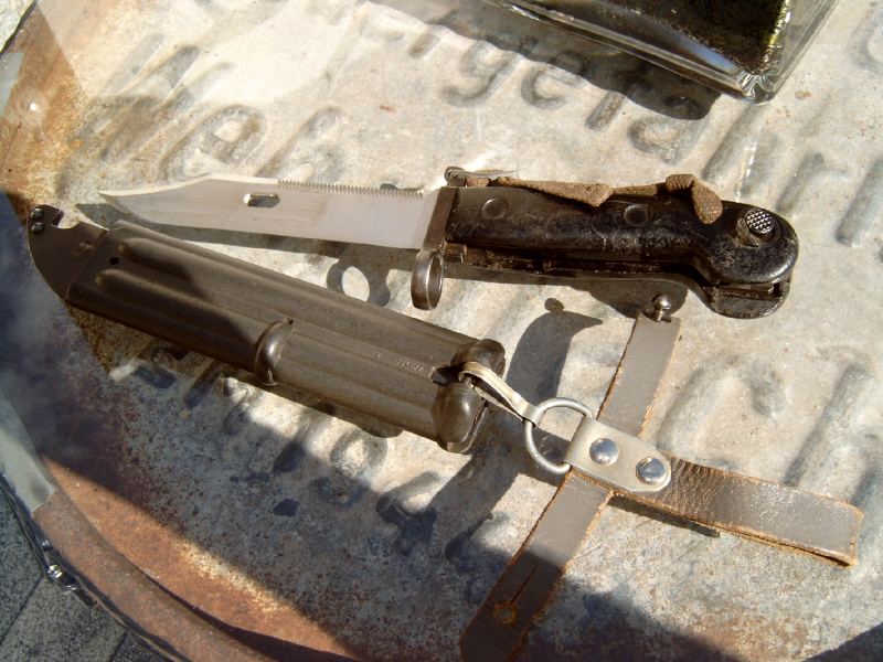 Bajonett für AK 47, Kalaschnikow DDR – billede 2