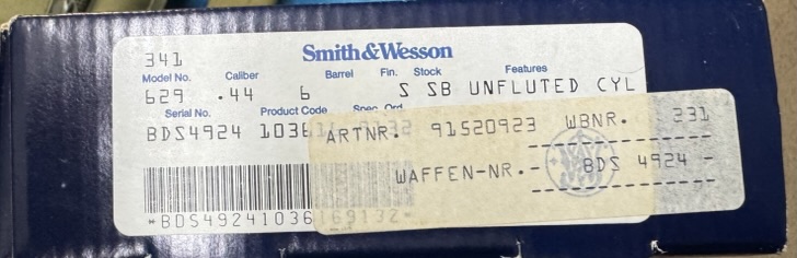 Smith & Wesson Kaliber 44 Magnum – nuotrauka 4