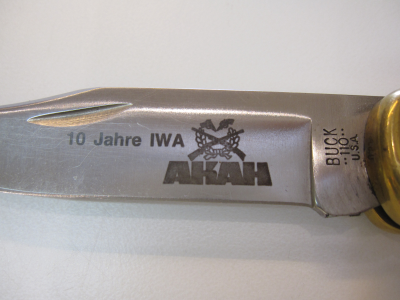 BUCK Mod. 110 -Sammlerstück- 10 Jahre IWA – attēls 3