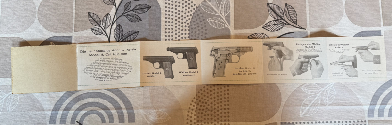 Walther Mod. 8 Bedienungsanleitung Original – slika 2