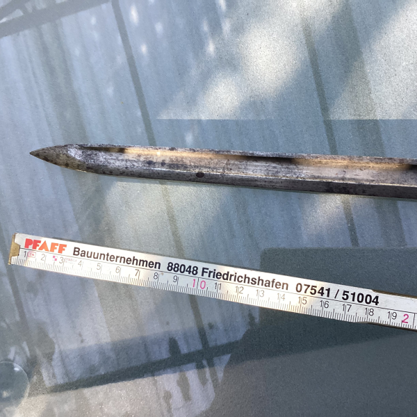 Altes Bajonett Berthier Mod. 1892 ohne Scheide – Bild 5