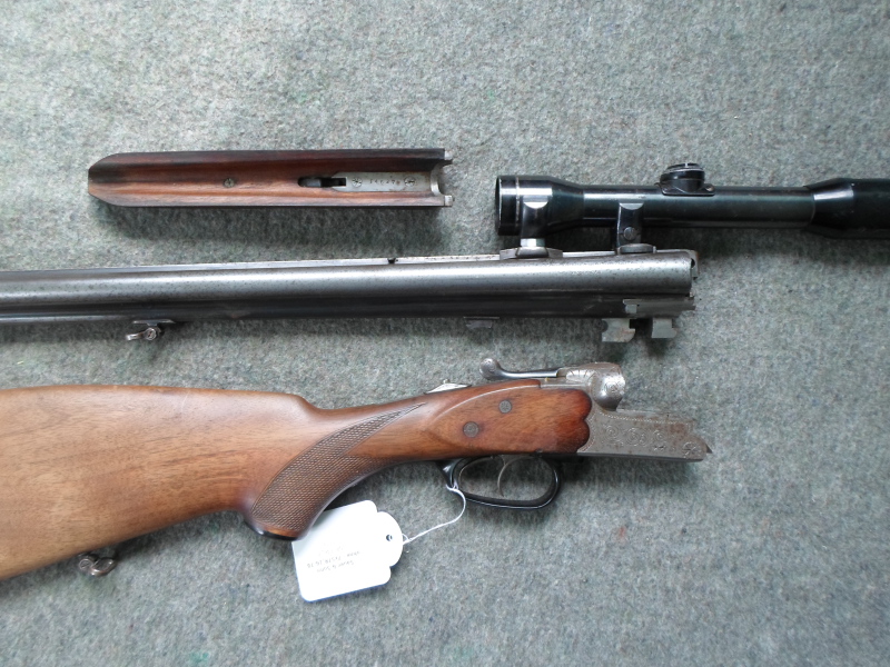 Drilling Sauer & Sohn 7 x 57 R, 16/70, ZF 4 x 32 – obrázek 3