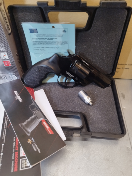 Ekol Viper 2,5" Schreckschuss Revolver 22 lang Knall & 6mm Flobert !!Neuware!! – Bild 4