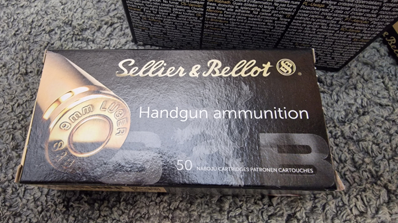 9mm Luger Sellier & Bellot. 350 Stck. – Bild 3