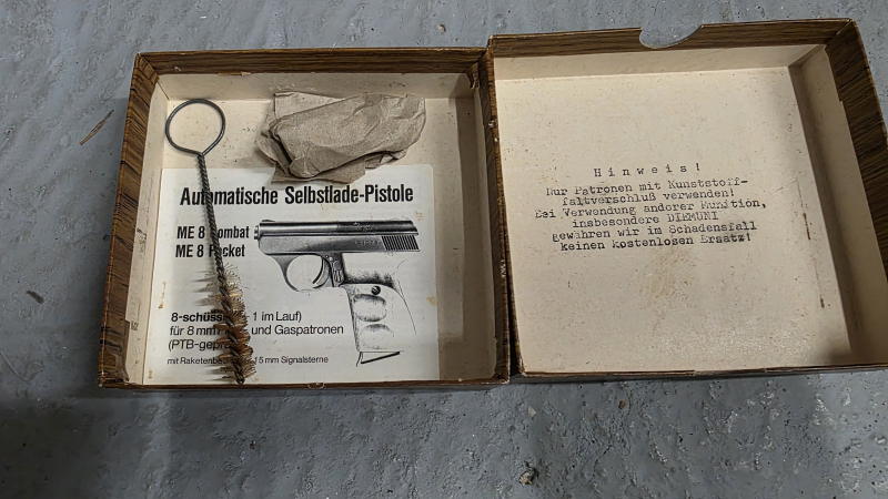 Gas/Knall Pistole ME 8 COMBAT – Bild 5