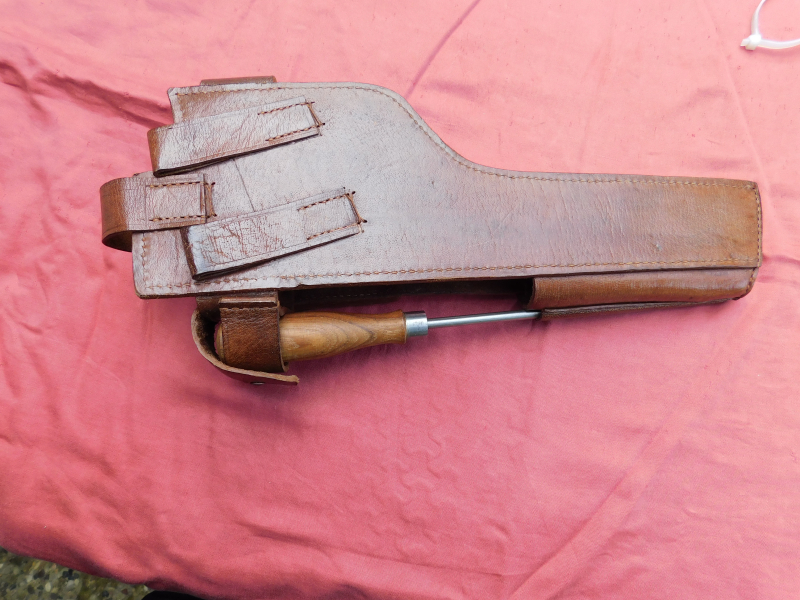 Belederung für den Anschlagkasten C96 Mauser mit Putzstock – Bild 2