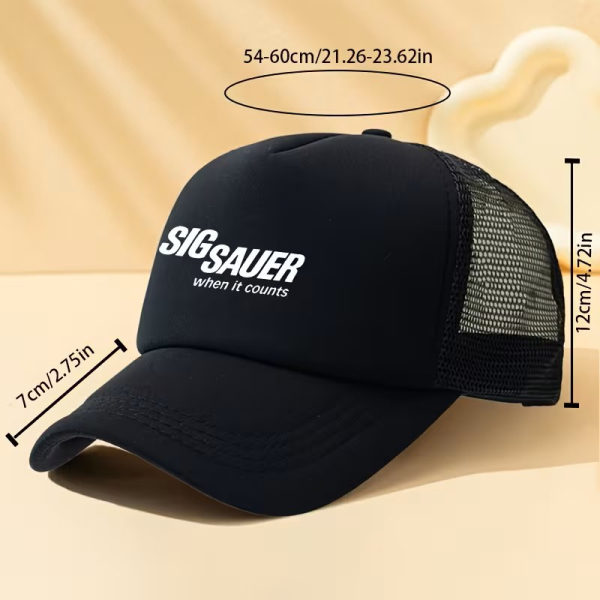 BaseCap, SigSauer, schwarz – Bild 2