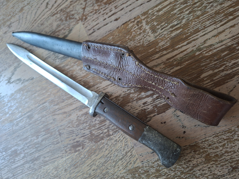 Bajonett, ex Säge , Hammersfahr mit koppelschuh – image 5