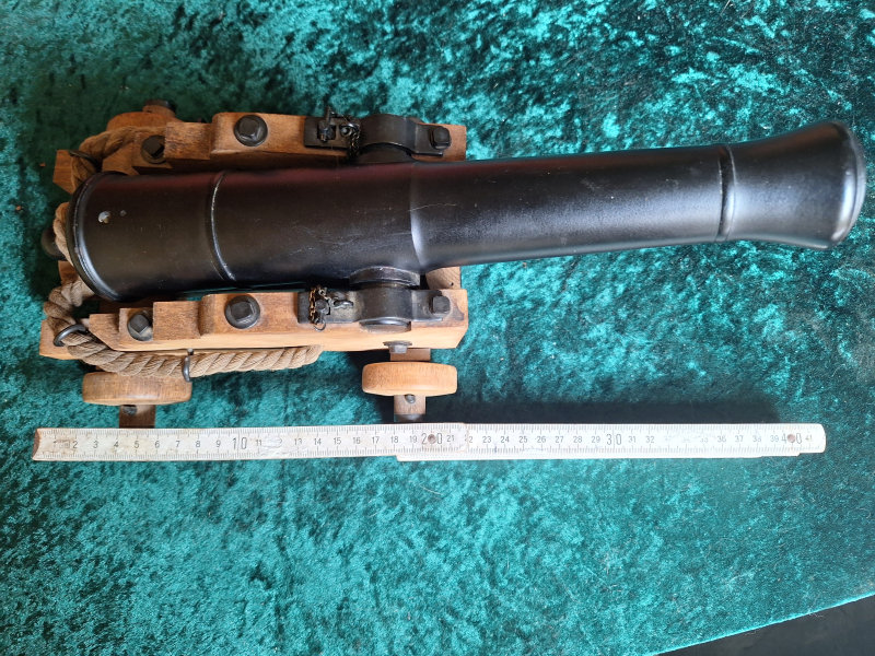Modellkanone Schiffskanone Schwarzpulver Kaliber.69 – bilde 4