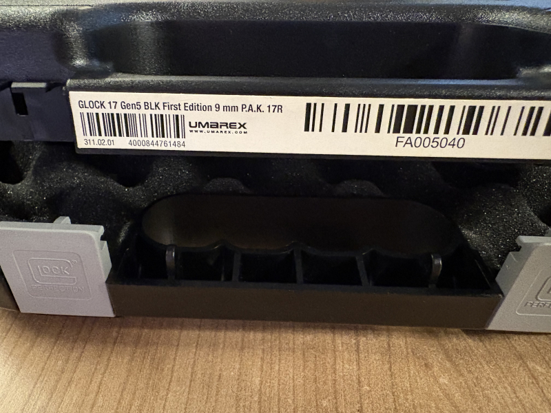 Glock 17 Gen5 BLK First Edition 9mm P.A.K. – Bild 2