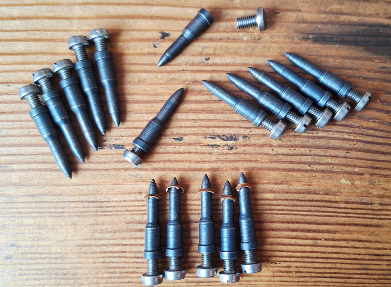 Hartmetallbolzen plus Schrauben im kal.22 – Bild 3