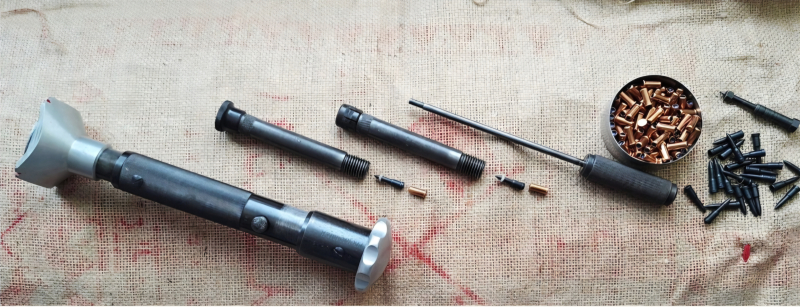 Hartmetallbolzen plus Schrauben im kal.22 – Bild 6