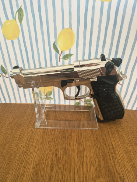 Umarex Pietro Beretta Mod. 92 FS in chrome, Kaliber 4,5mm Co2 – Bild 3