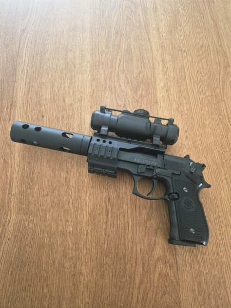 Umarex Pietro Beretta XX-Treme, schwarz, Kaliber 4,5mm Co2 – Bild 3