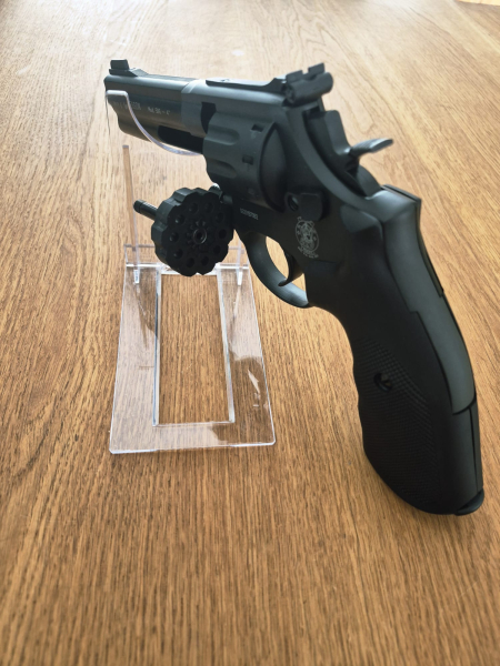 Umarex Smith & Wesson Revolver, schwarz, Kaliber 4,5mm Co2 – Bild 5