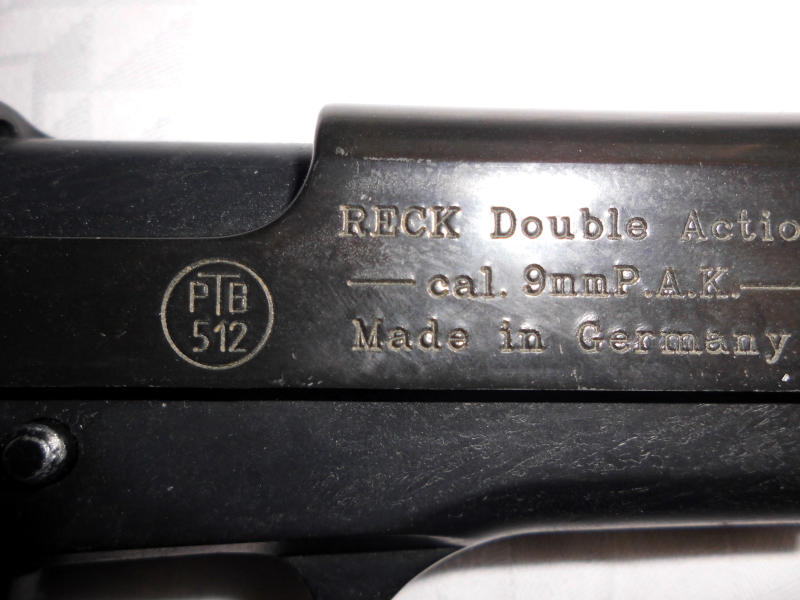 Reck Double Action 9mm defekt – slika 3