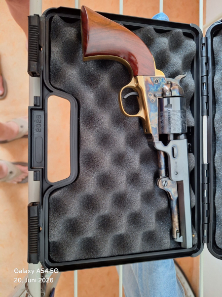 HEGE Westernrevolver Colt Navy 1851 cal 9mm – billede 3